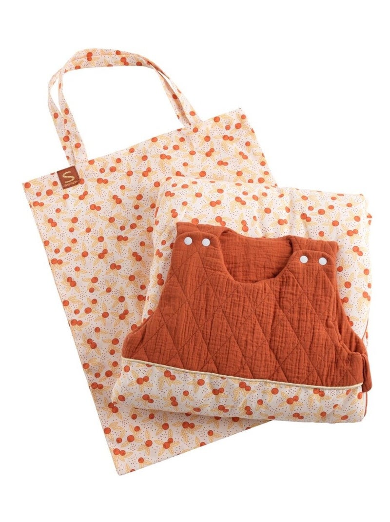 Gigoteuse bébé en coton - Orange - Kiabi