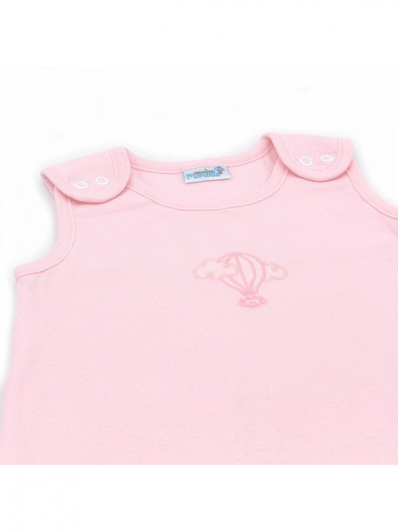 Gigoteuse Bébé Été Légère 0-3 mois en Coton Bio – TOG 1 Rose clair - Kiabi