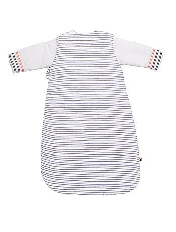 Gigoteuse bébé hiver à manches amovibles marinière - SAUTHON