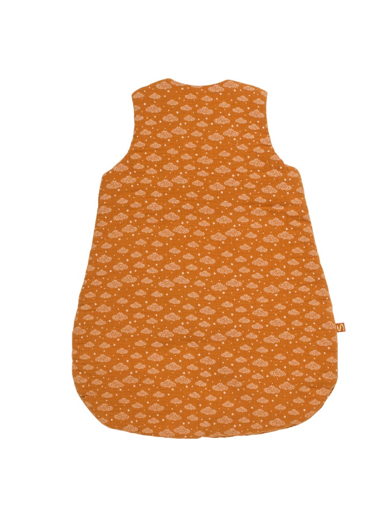 Gigoteuse bébé hiver croisée en double gaze de coton - SAUTHON Marron - Kiabi