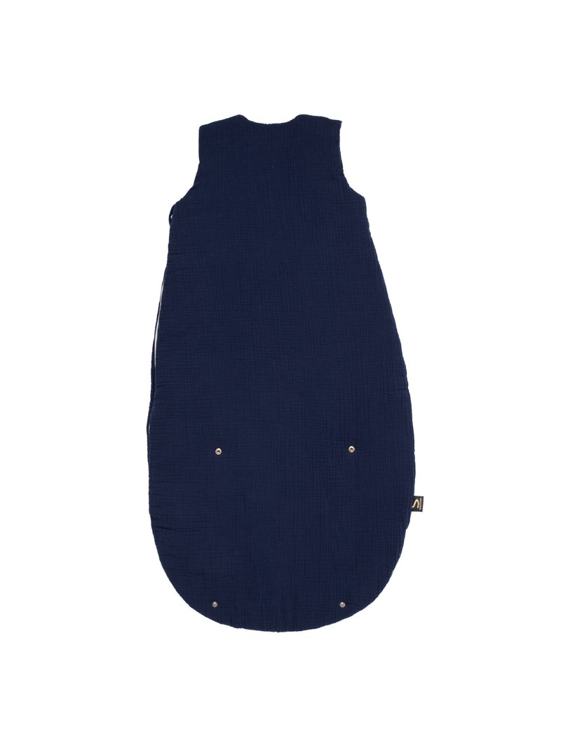 Gigoteuse bébé hiver en double gaze de coton - SAUTHON Bleu - Kiabi