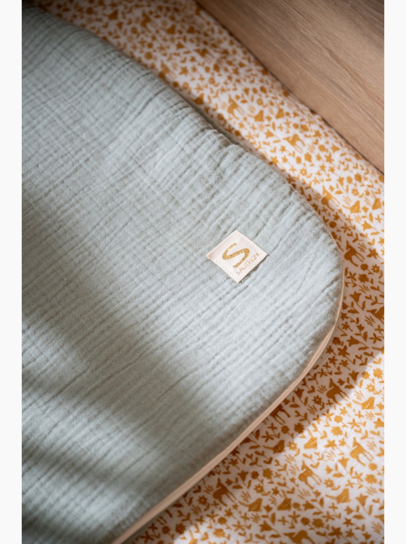 Gigoteuse bébé hiver en double gaze de coton - SAUTHON Vert - Kiabi