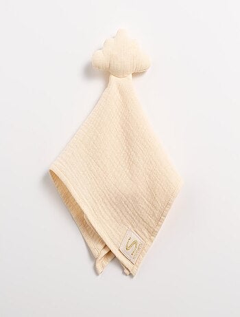 Gigoteuse bébé hiver en double gaze de coton et son doudou mouchoir - SAUTHON
