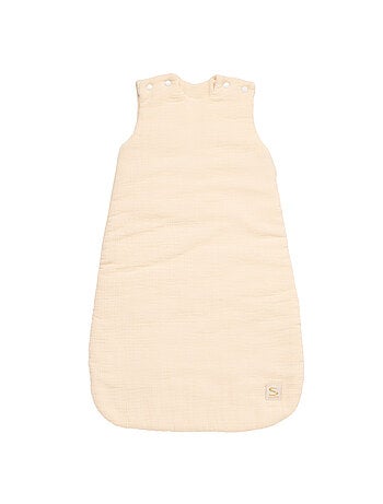 Gigoteuse bébé hiver en double gaze de coton et son doudou mouchoir - SAUTHON