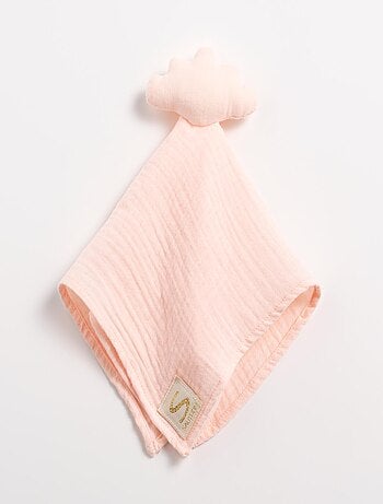 Gigoteuse bébé hiver en double gaze de coton et son doudou mouchoir - SAUTHON