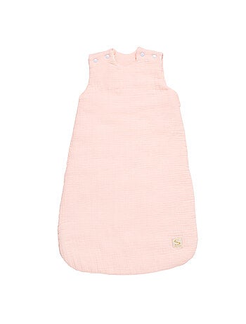 Gigoteuse bébé hiver en double gaze de coton et son doudou mouchoir - SAUTHON