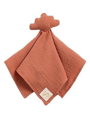 Gigoteuse bébé hiver en double gaze de coton et son doudou mouchoir - SAUTHON