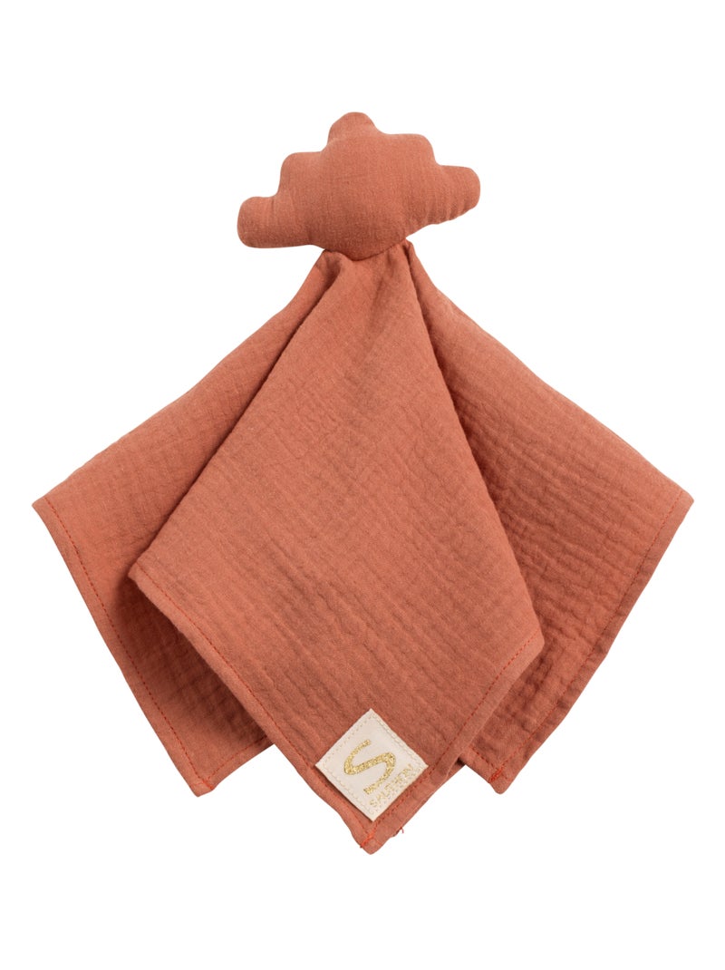 Gigoteuse bébé hiver en double gaze de coton et son doudou mouchoir - SAUTHON Rouge - Kiabi