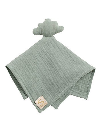 Gigoteuse bébé hiver en double gaze de coton et son doudou mouchoir - SAUTHON