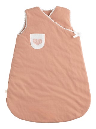 Gigoteuse bébé naissance en coton brodée -