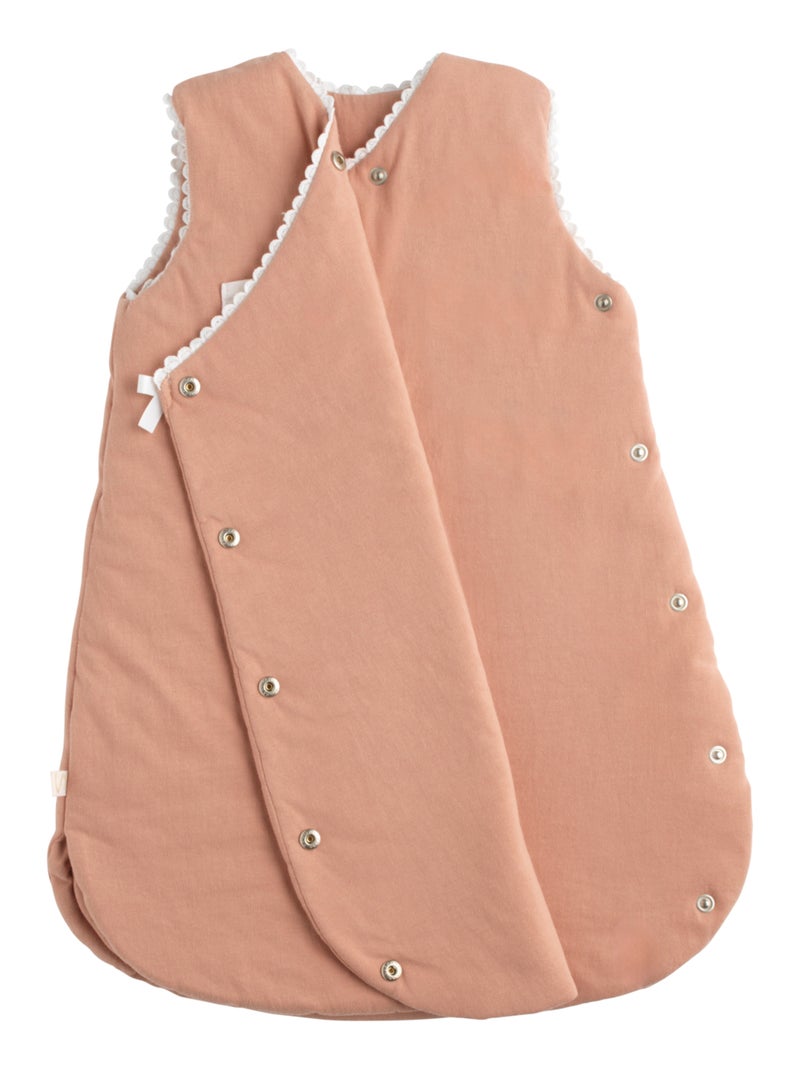 Gigoteuse bébé naissance en coton brodée - SAUTHON Rose - Kiabi
