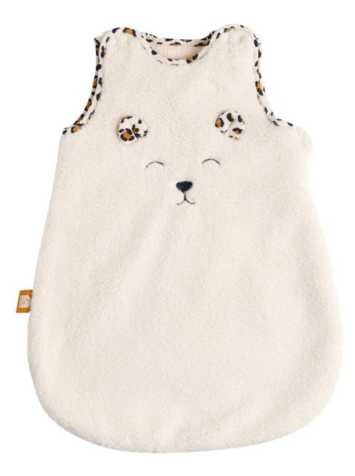 Gigoteuse bébé naissance hiver en sherpa et détails léopard - SAUTHON - Kiabi