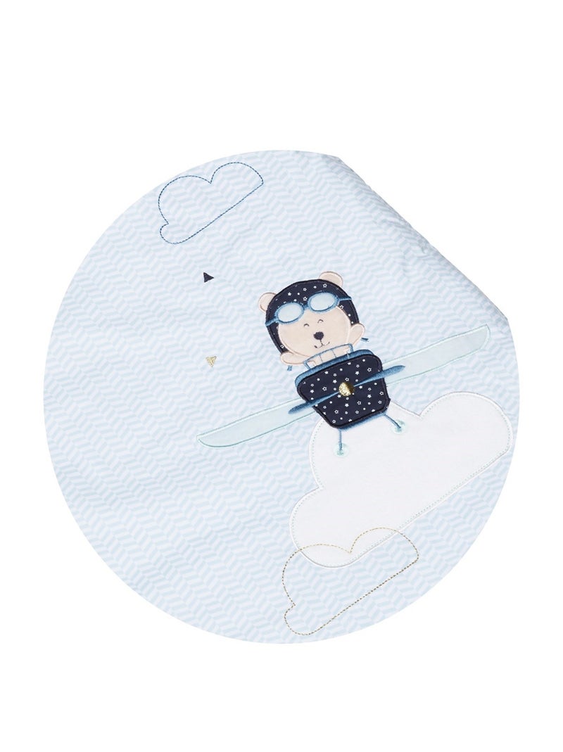 Gigoteuse bébé ouatinee en coton - SAUTHON Bleu Bleu marine - Kiabi