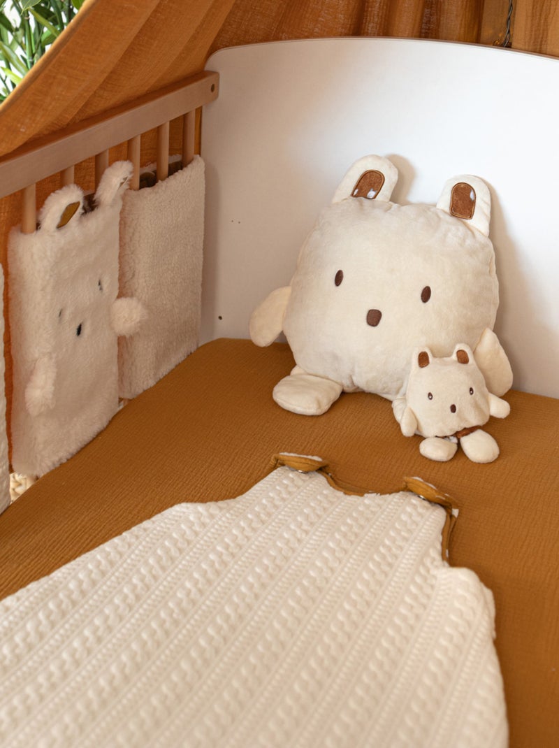 Gigoteuse bébé sans manches en jersey de coton Beige clair - Kiabi