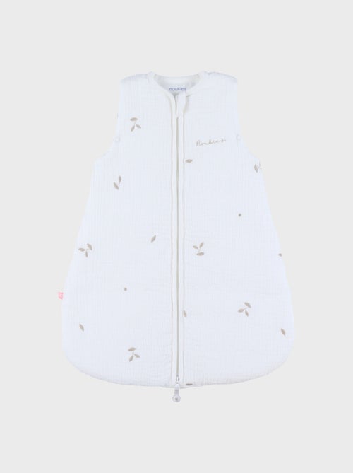 Gigoteuse brodée 50 cm en gaze de coton bio Noukie's - Kiabi