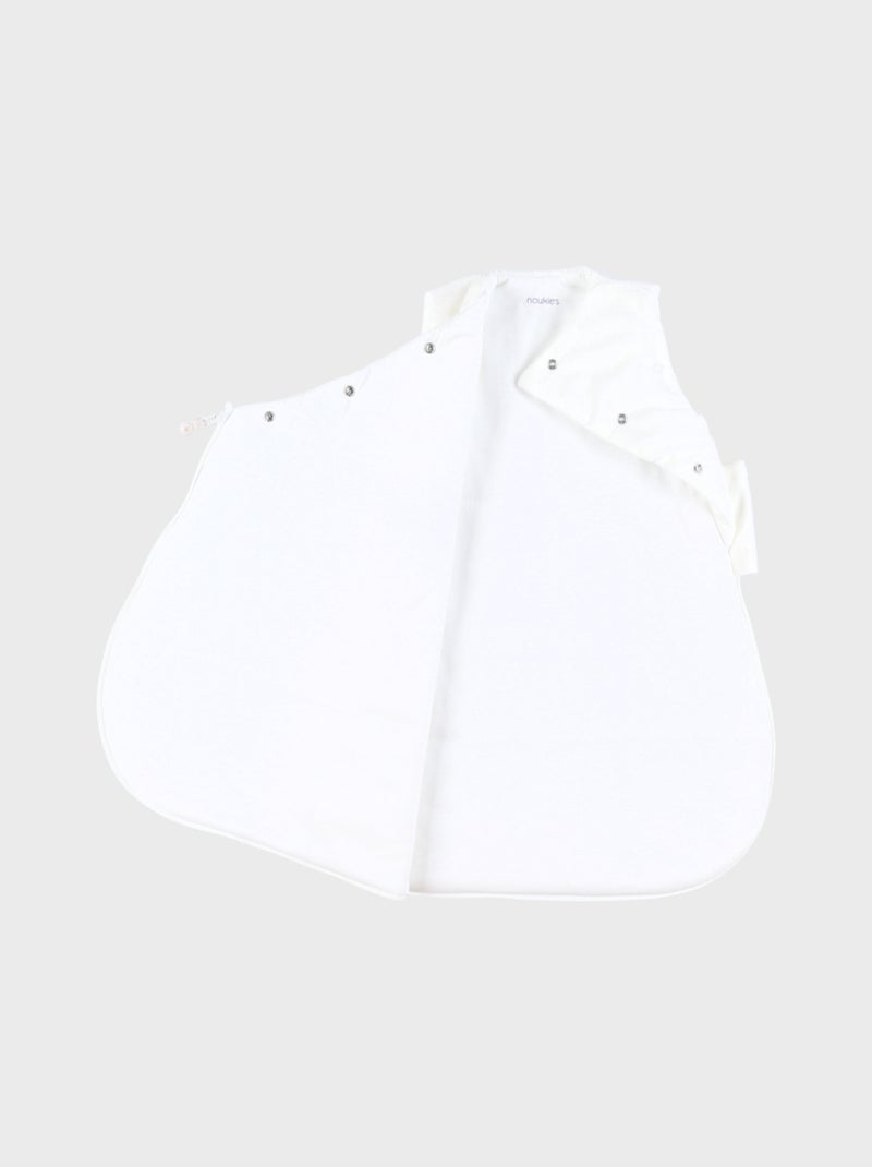 Gigoteuse brodée 50 cm en Veloudoux® Noukie's Ecru - Kiabi