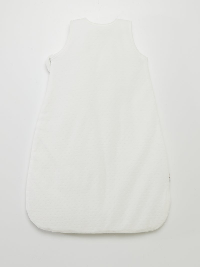 Gigoteuse chaude à motif TOG 2,5 Blanc point - Kiabi