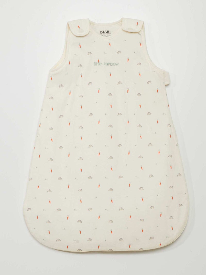 Gigoteuse chaude avec manches amovibles - TOG 2 Ecru - Kiabi