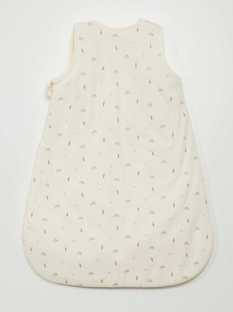 Gigoteuse chaude avec manches amovibles - TOG 2 Ecru - Kiabi