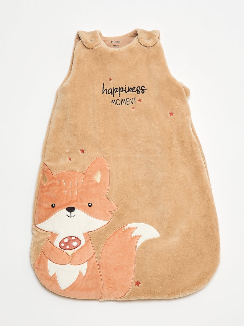 Gigoteuse chaude avec manches amovibles par pressions TOG 3 Beige - Kiabi