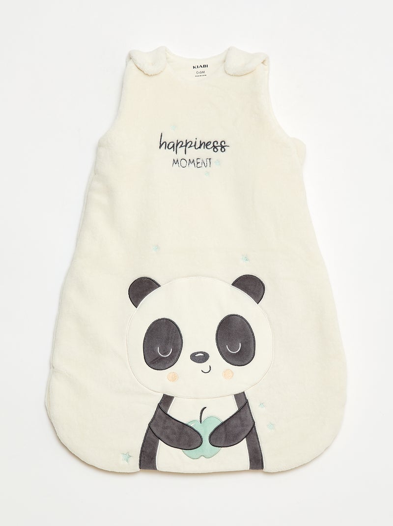 Gigoteuse chaude avec manches amovibles par pressions TOG 3 Blanc - Kiabi