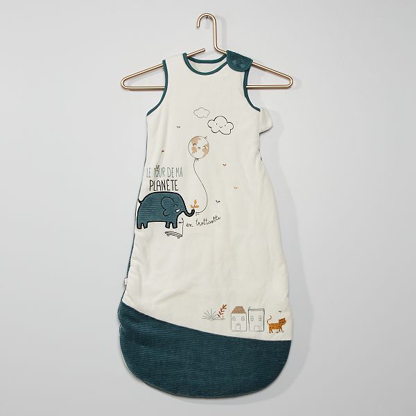 Gigoteuse Chaude Bebe Garcon Blanc Kiabi 23 00