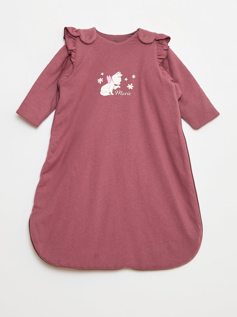 Gigoteuse chaude 'Disney' 'Marie' amovible en jersey coton TOG 2 Rose - Kiabi