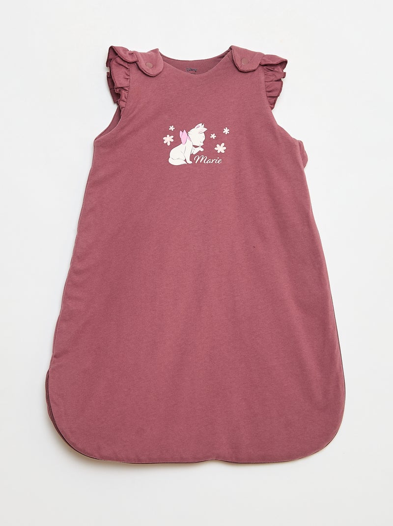 Gigoteuse chaude 'Disney' 'Marie' amovible en jersey coton TOG 2 Rose - Kiabi