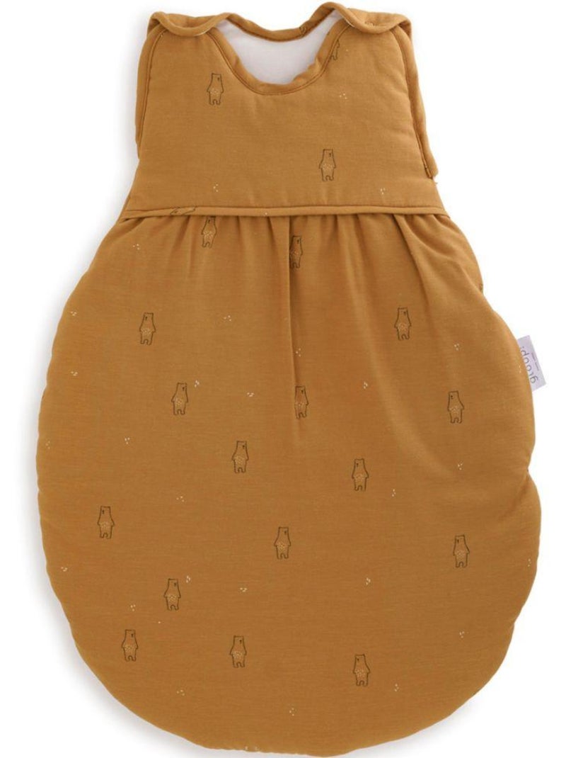 Gigoteuse chaude en coton bio Bear TOG 2 (80 cm) Marron - Kiabi