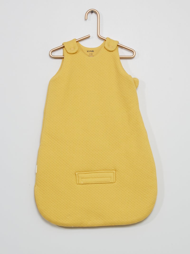 Gigoteuse chaude en molleton jaune - Kiabi