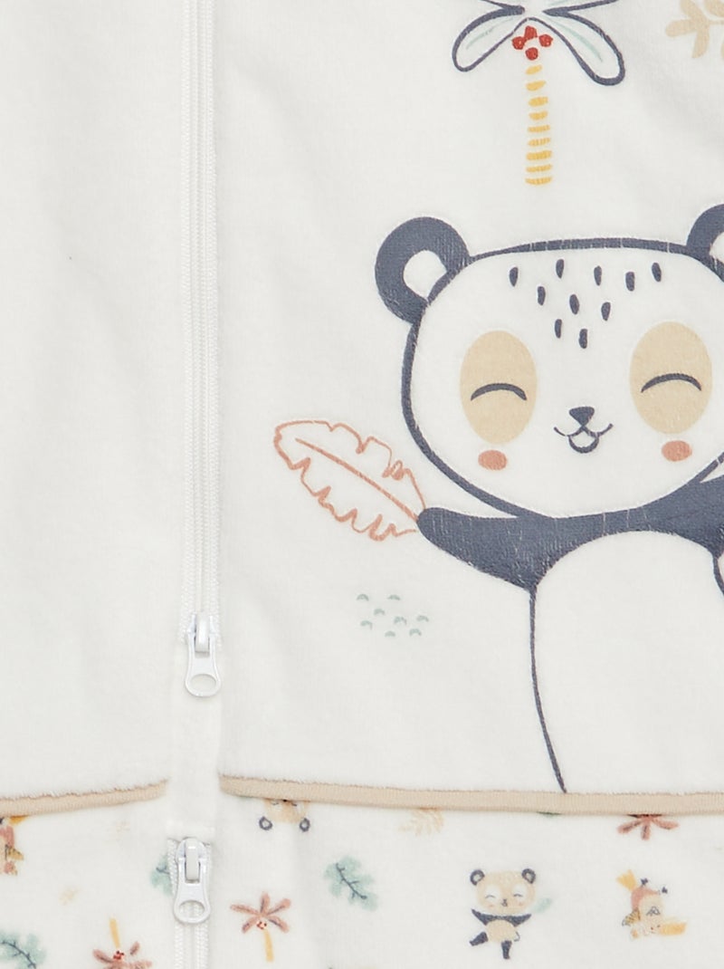 Gigoteuse chaude imprimée avec manches amovilbles - TOG 3 BEIGE - Kiabi