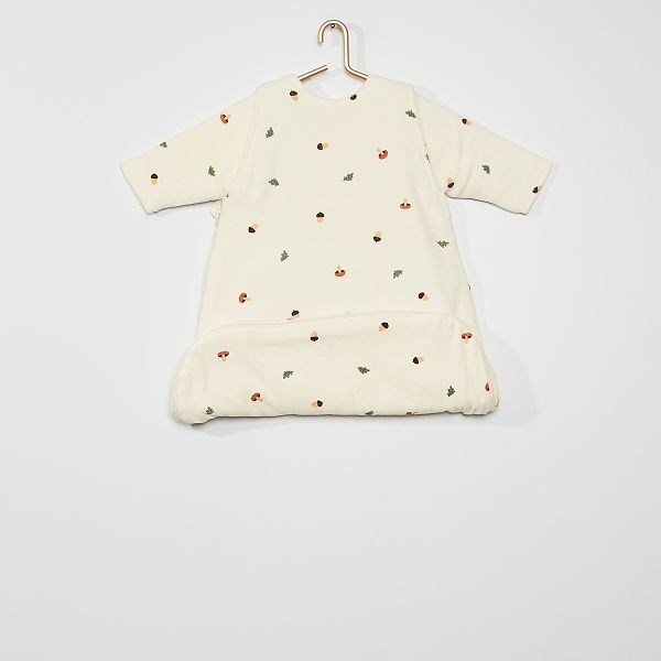 Gigoteuse Chaude Imprimee Bebe Garcon Blanc Kiabi 25 00