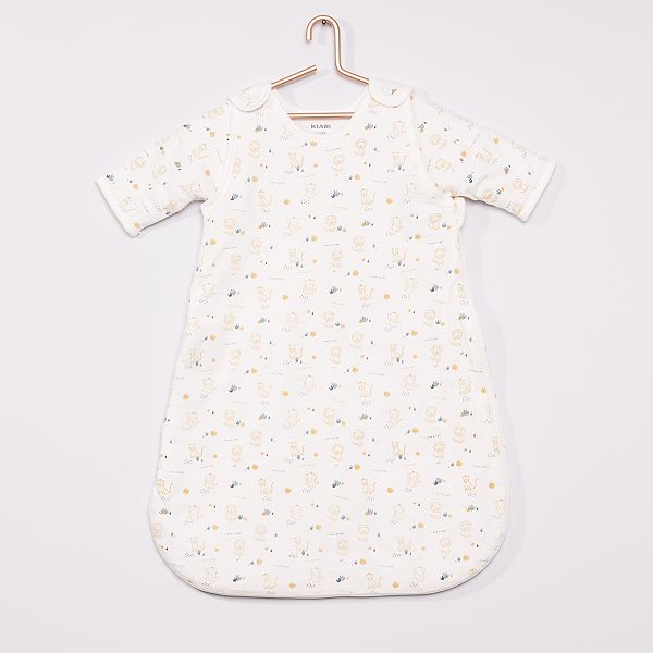 Gigoteuse Chaude Jersey Savane Bebe Garcon Blanc Kiabi 25 00