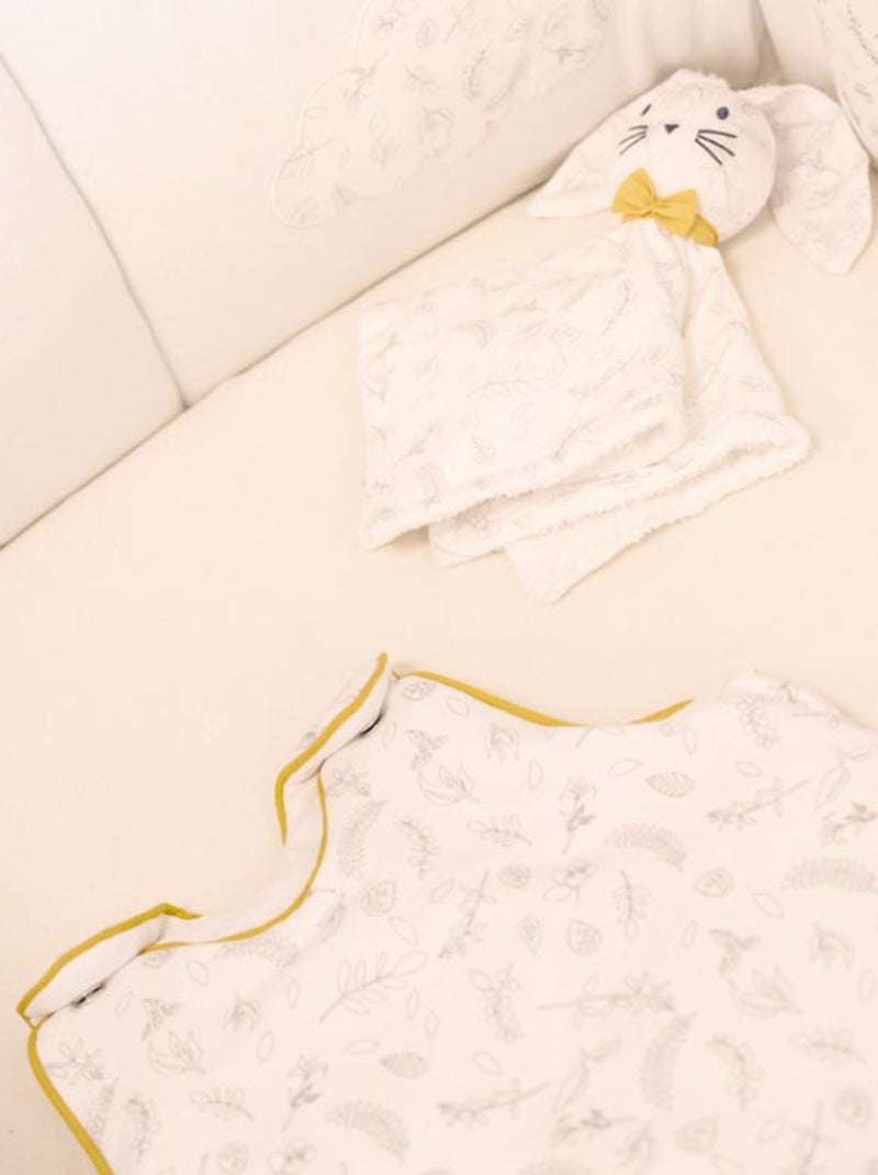 Gigoteuse chaude Leafy Bunny TOG 3,5 (90 cm) Blanc Ecru - Kiabi