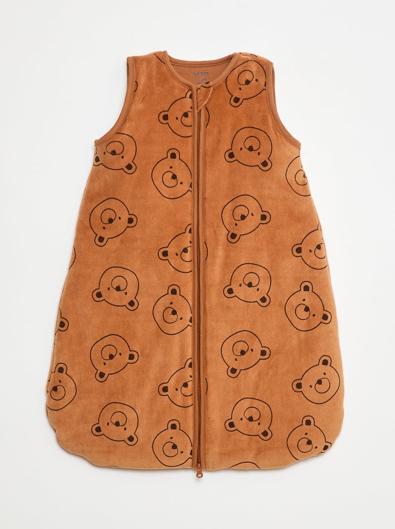 Gigoteuse chaude manches amovibles - TOG 2.5 Marron - Kiabi