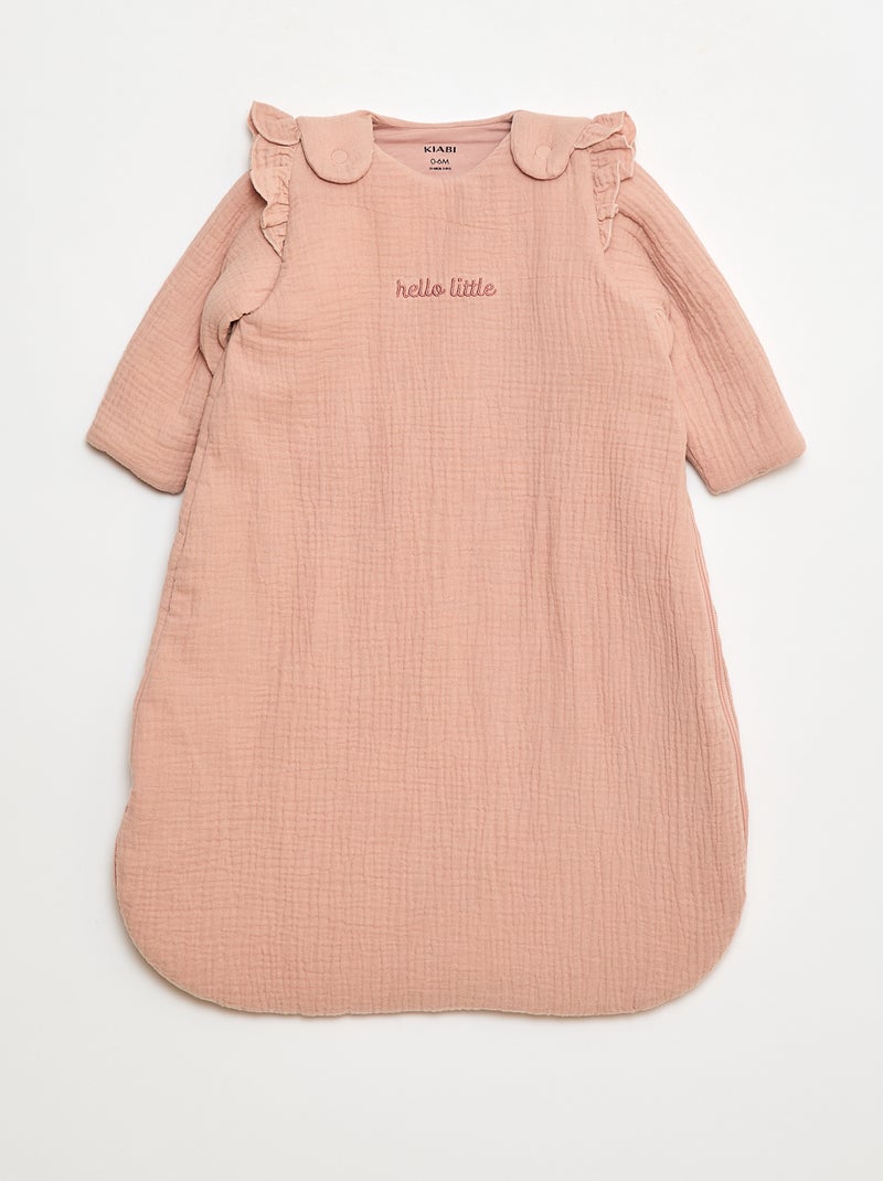 Gigoteuse chaude TOG 2 manches amovibles Rose - Kiabi