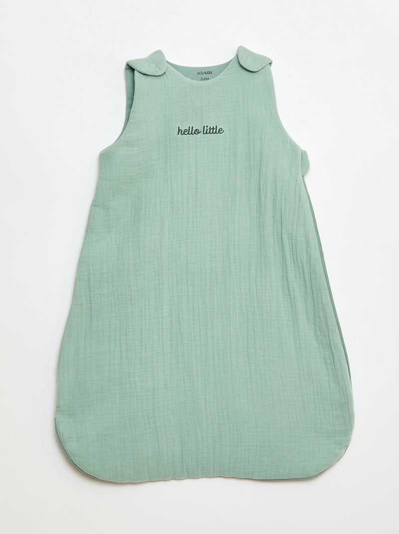 Gigoteuse chaude TOG 2 manches amovibles Vert - Kiabi