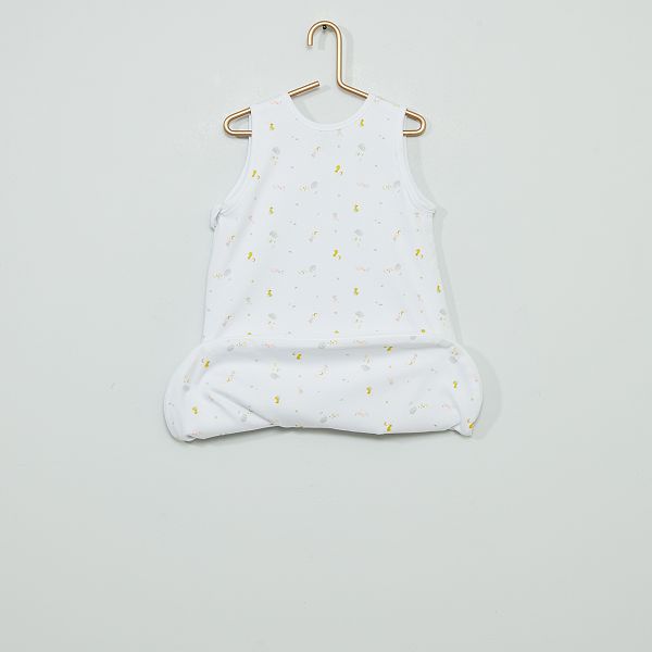 Gigoteuse Coton Bebe Fille Blanc Kiabi 17 00