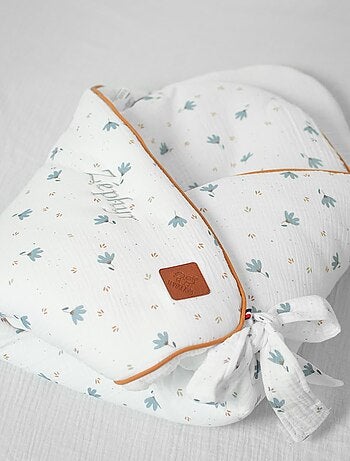 Gigoteuse d'emmaillotage en gaze de coton, Bleuet SEVIRA KIDS