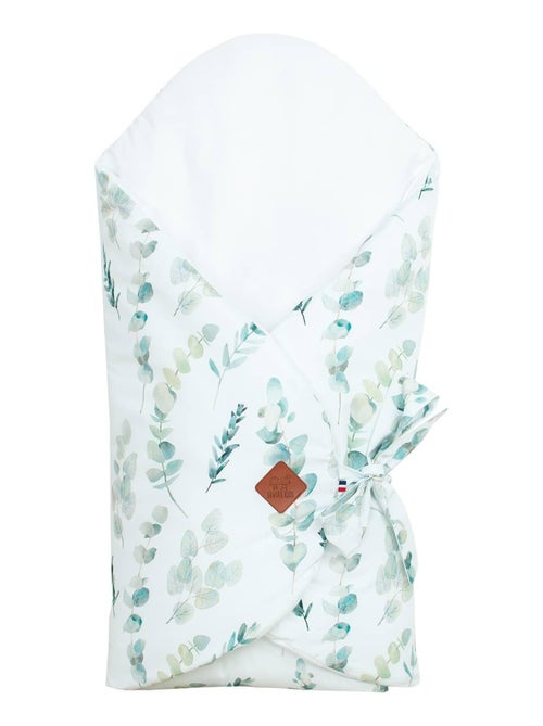 Gigoteuse d'emmaillotage évolutive en coton, Eucalyptus SEVIRA KIDS - Kiabi