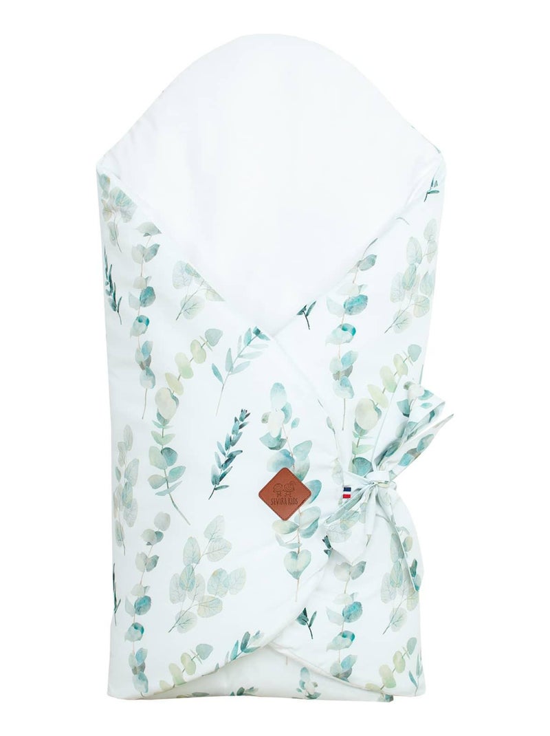 Gigoteuse d'emmaillotage évolutive en coton, Eucalyptus SEVIRA KIDS Multicolore - Kiabi