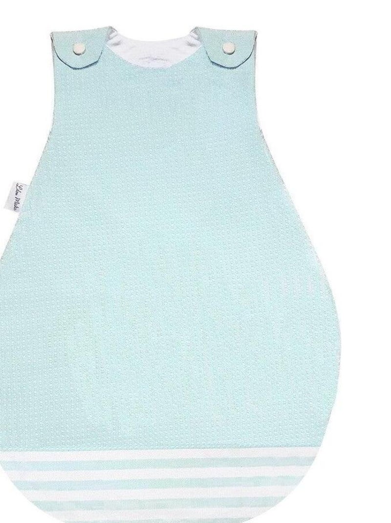 Gigoteuse d'été en fouta Lilou Miaka naissance - Aqua Bleu - Kiabi