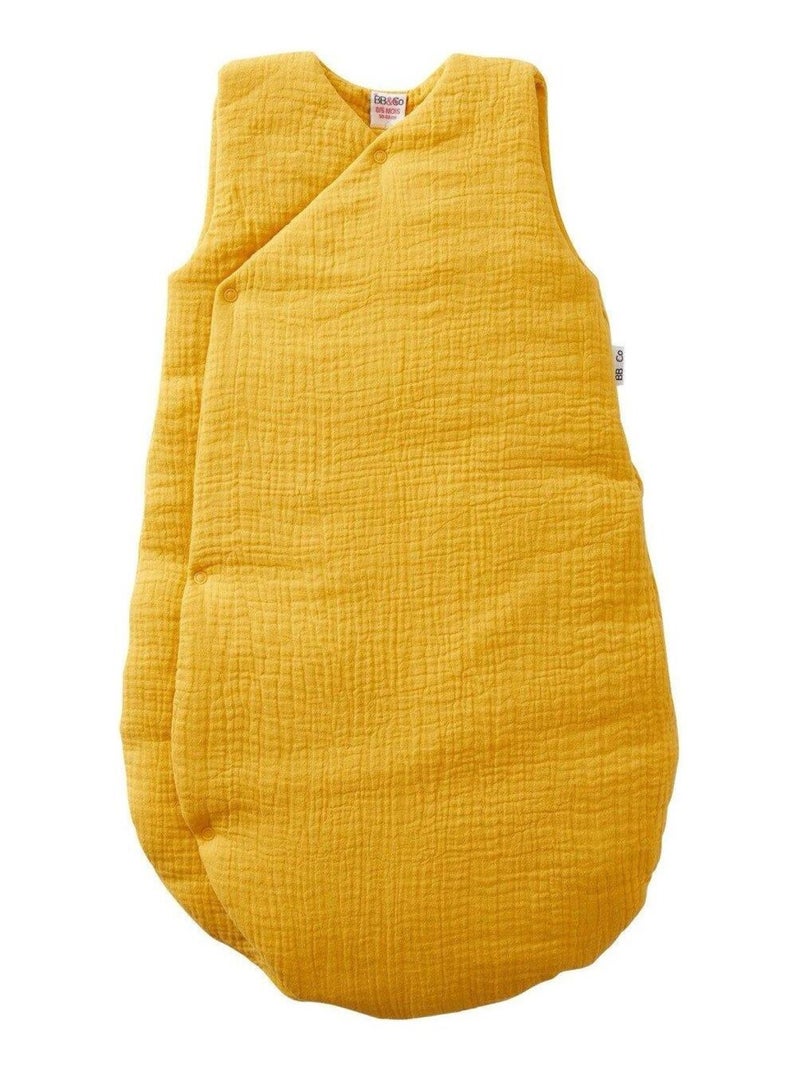 Gigoteuse d'hiver en gaze de coton, TOG 3 BB&CO Moutarde - Kiabi