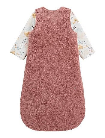 Gigoteuse d'hiver en sherpa avec manches amovibles Bloom