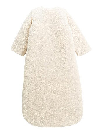 Gigoteuse d'hiver en sherpa avec manches amovibles Cracotte