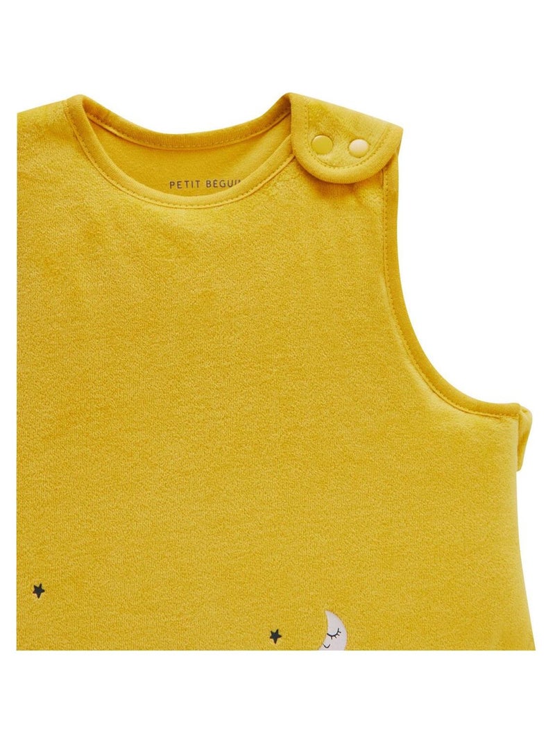 Gigoteuse d'hiver en velours Adele Jaune - Kiabi