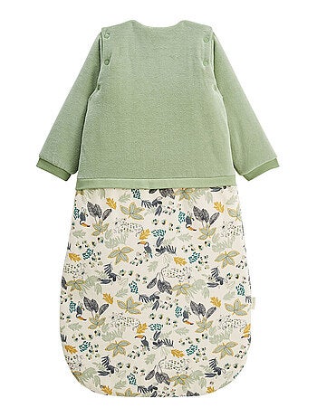 Gigoteuse d'hiver en velours avec manches amovibles Boavista