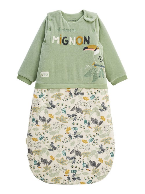 Gigoteuse d'hiver en velours avec manches amovibles Boavista - Kiabi