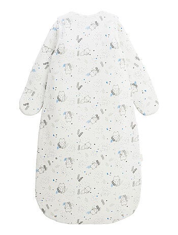 Gigoteuse d'hiver en velours avec manches amovibles Chatmallow