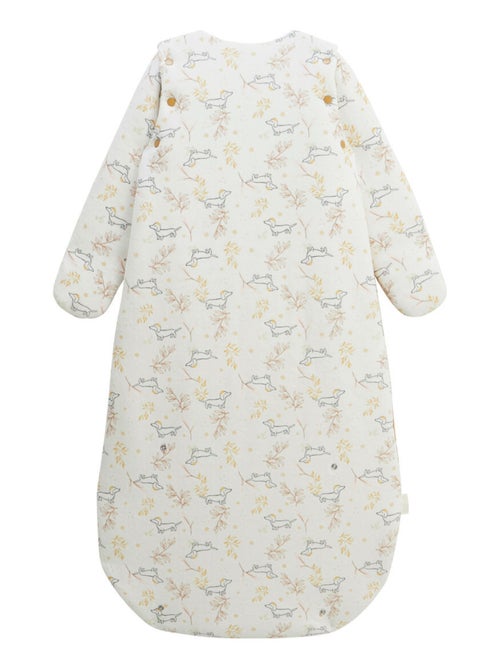 Gigoteuse d'hiver en velours avec manches amovibles Emilie - Kiabi